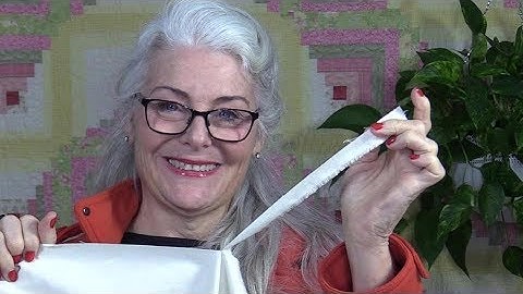 Why do we "Take off the Selvages" when we sew