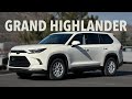 Toyota&#39;s Sweet Spot SUV - 2024 Toyota Grand Highlander XLE