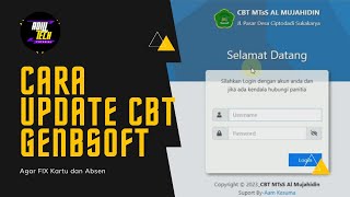 Cara Update CBT GenbSoft agar FIX Kartu dan Absen screenshot 2