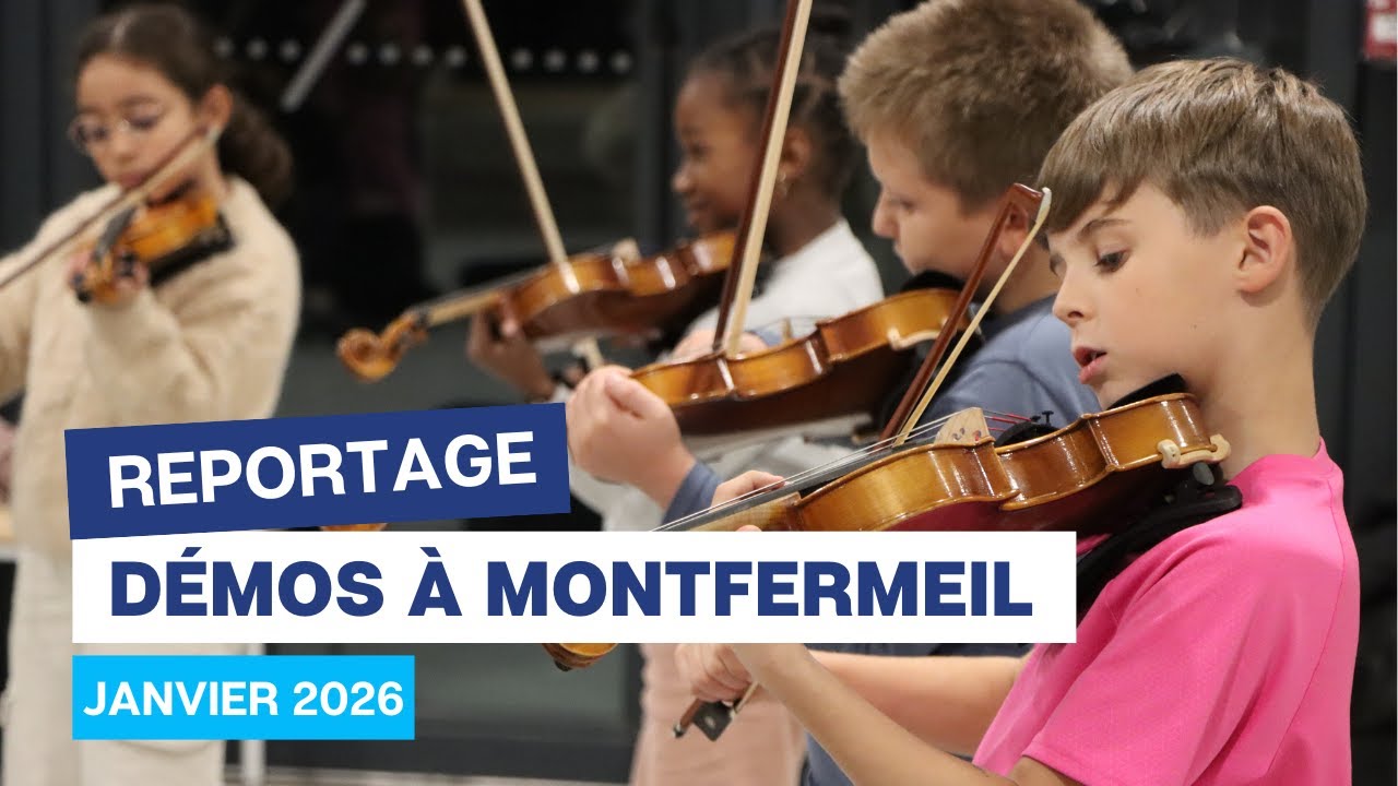 🎻 Démos à Montfermeil