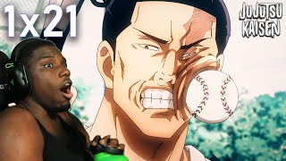 Its a baseball episode | Jujutsu Kaisen (1x21 REACTION)