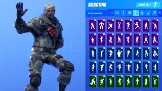 HAVOC SKIN SHOWCASE WITH ALL FORTNITE DANCES & EMOTES