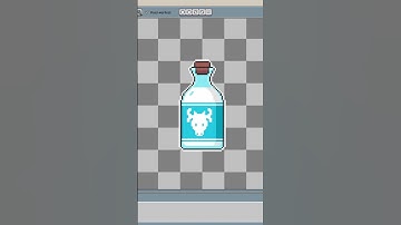 PIXEL ART Milk - timelapse 🐄 #shorts