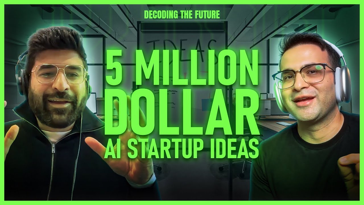 5 Million Dollar AI Startup Ideas
