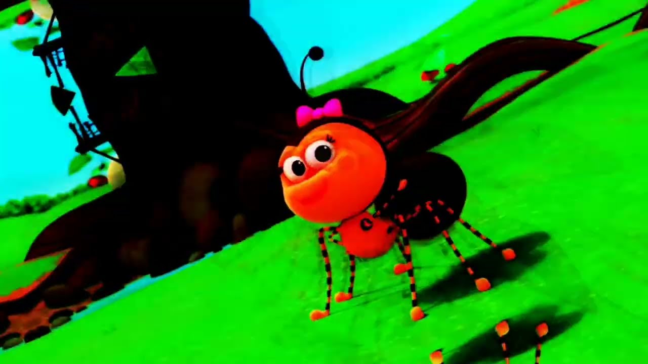 Spider build the house on the tree trunk 👏👩‍❤️‍👩👯‍♀️