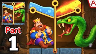 Royal Pin - King Adventure Gameplay Walkthrough Part 1 - Pull The Pin screenshot 1