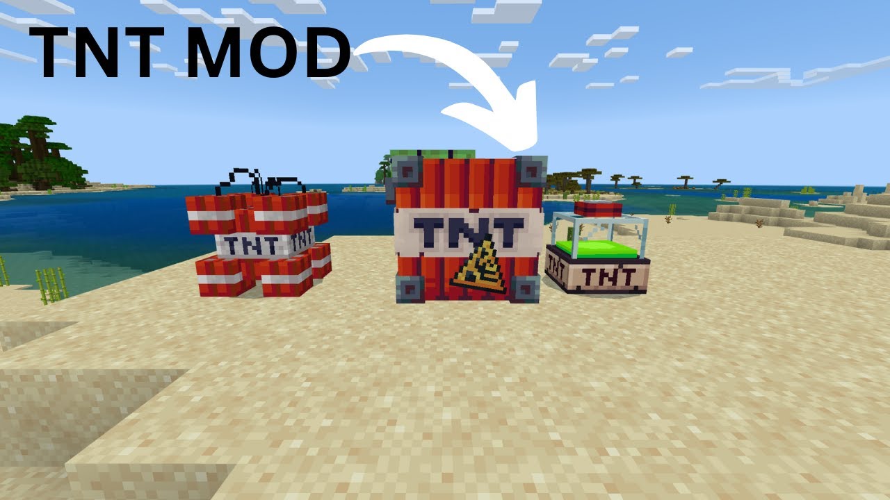 EXPLODING TNT in Minecraft | Modded Minecraft - YouTube