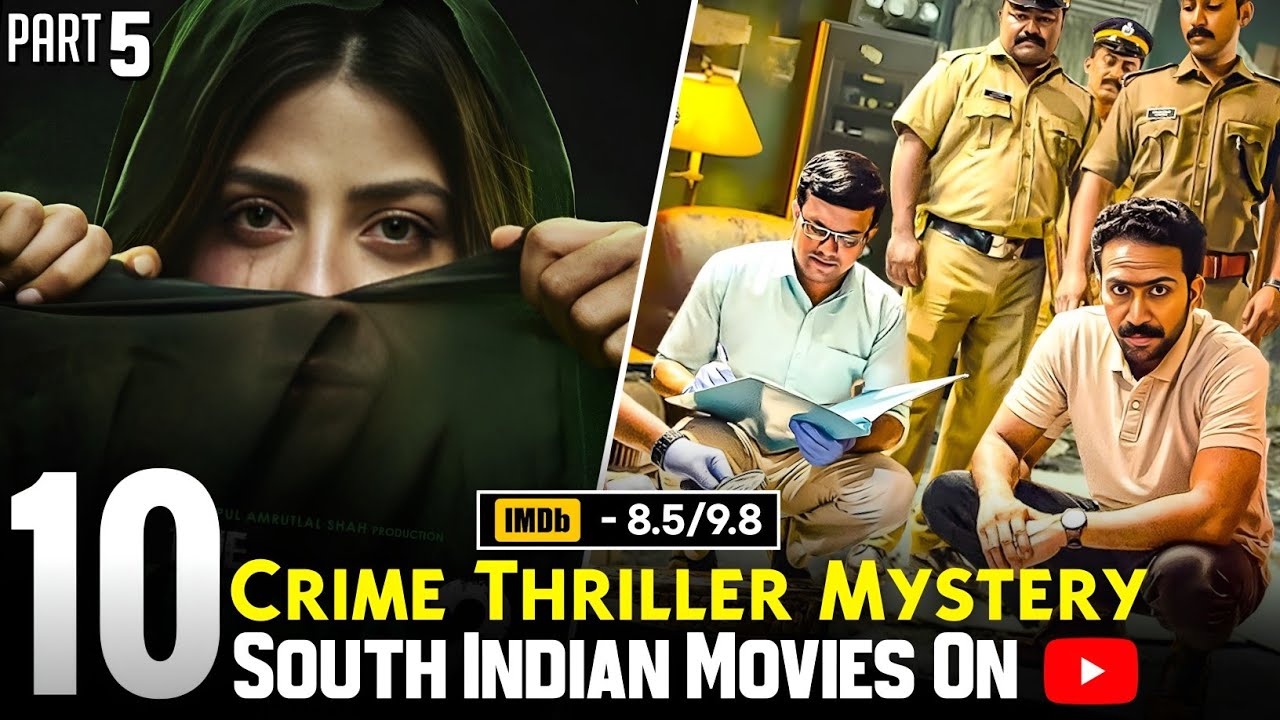 Top 10 Best South Indian Crime Thriller Movies In Hindi Dubbed On ...