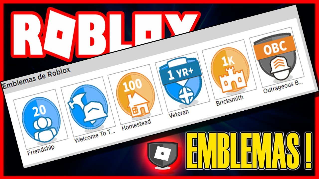 todos los badges de roblox