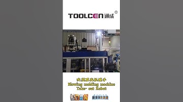 Blowing molding machine Take- out Robot.WhatsApp+8613554873532. #machine #factory #robot #automation