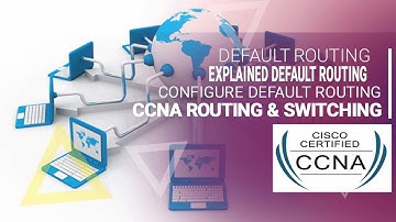 How to configure Default-Routing in Cisco Packet Tracer (CCNA)
