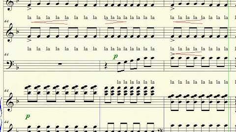 How Can I Keep from Singing, 3 part in F (Walker) - Soprano