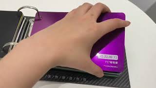 CAXVINYL Factory OEM PET Car Wrap Vinyl Color Sample Book