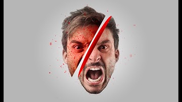 Sliced Face manipulation -Photoshop CC Tutorial