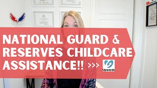 Free Military Childcare Assistance - National Guard & Reserve Families - #benefits #veteranresources