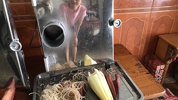 Máy thái hoa chuối siêu nhanh siêu mỏng 0396208583