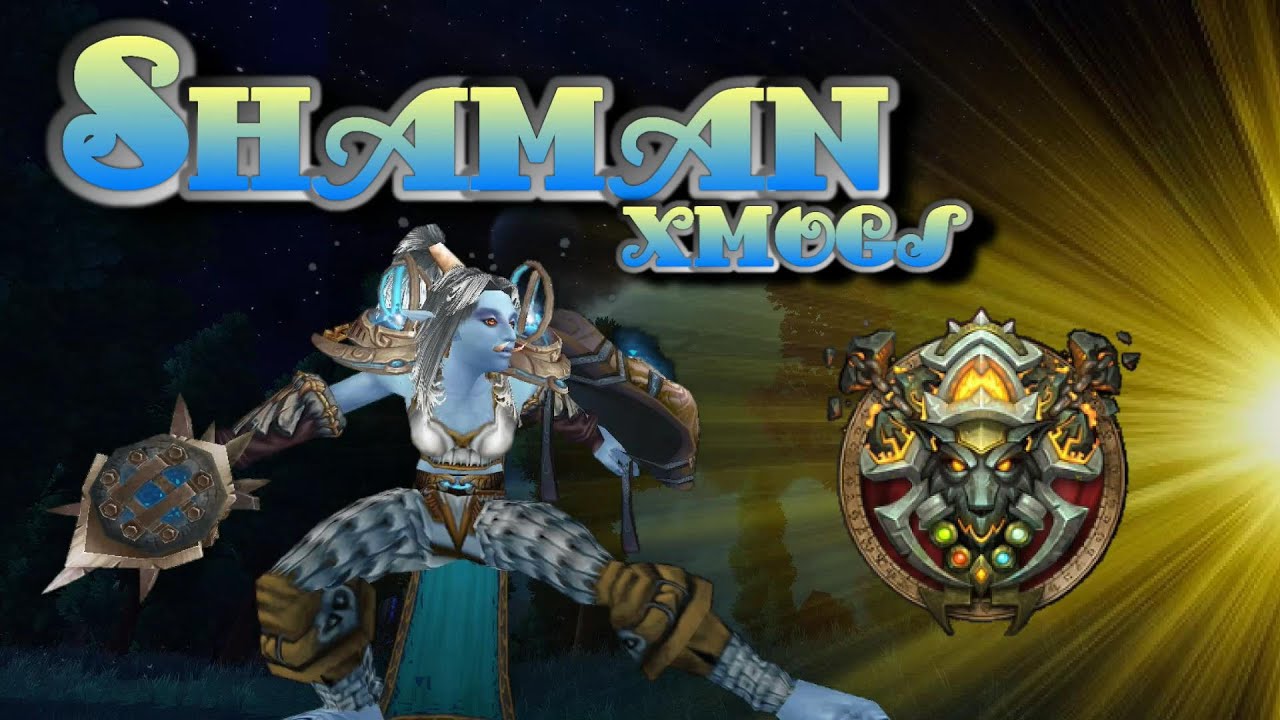 Shaman Transmogs - Celestial Lightning Xmog Set