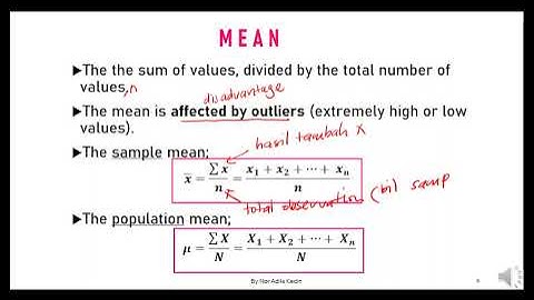 STA104 / QMT181 - Describing Data Part 1.1