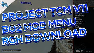 ProjectTCM v11 Mod Menu | Black Ops 2 | [RGH] | Free Download