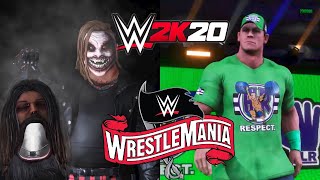 WWE 2K20 Promo Recreation - John Cena vs ‘The Fiend’ Bray Wyatt - WrestleMania 36