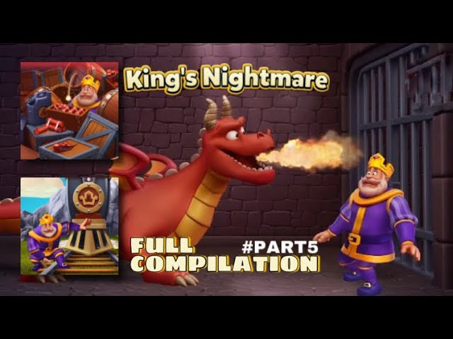 Royal Match: King's Nightmare Full Compilation - Save The King From  Danger!! 