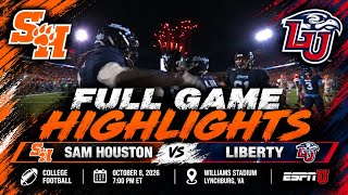 Sam Houston vs Liberty Week 6 Highlights 2026 College Football Highlights 
