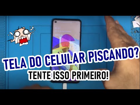 CELULAR COM A TELA PISCANDO COMO RESOLVER EM CASA! SAMSUNG.