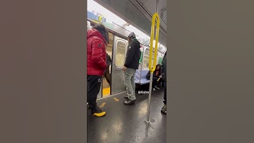 Bro got pushed out the train