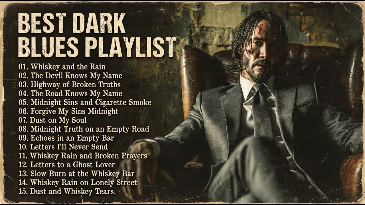 Playlist For Men Who Move In Silence | Gentleman Dark Blues - YouTube