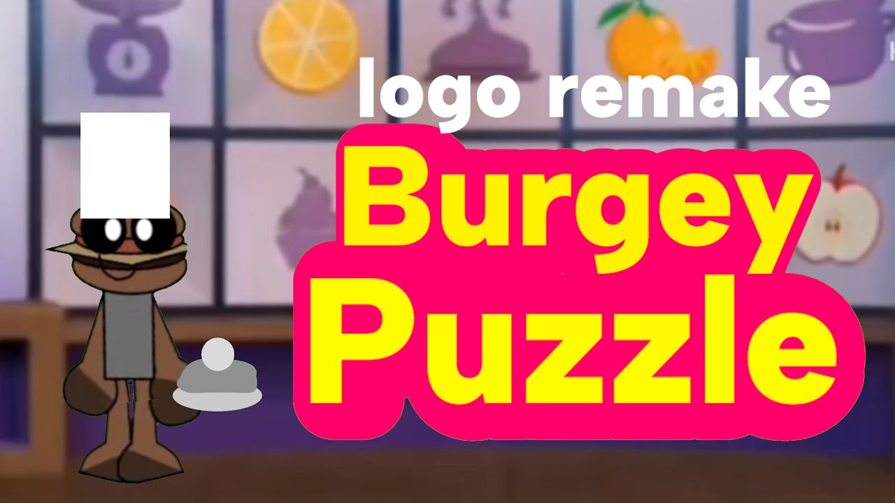 Burgey puzzle logo remake speed run - YouTube