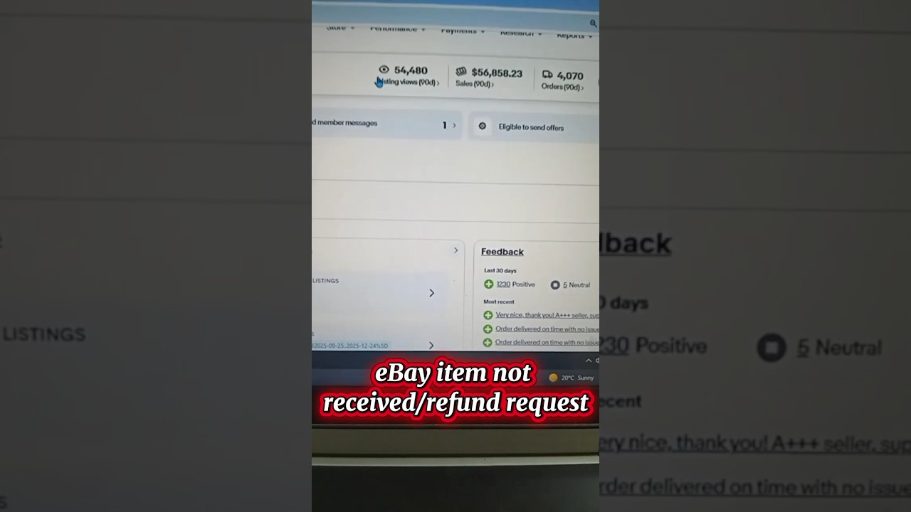 Item Not Received Claim – Concern Regarding Account Impact 