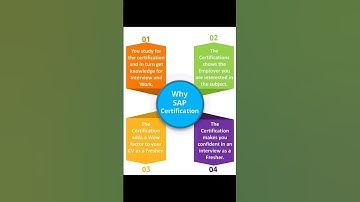 Why SAP Certification important