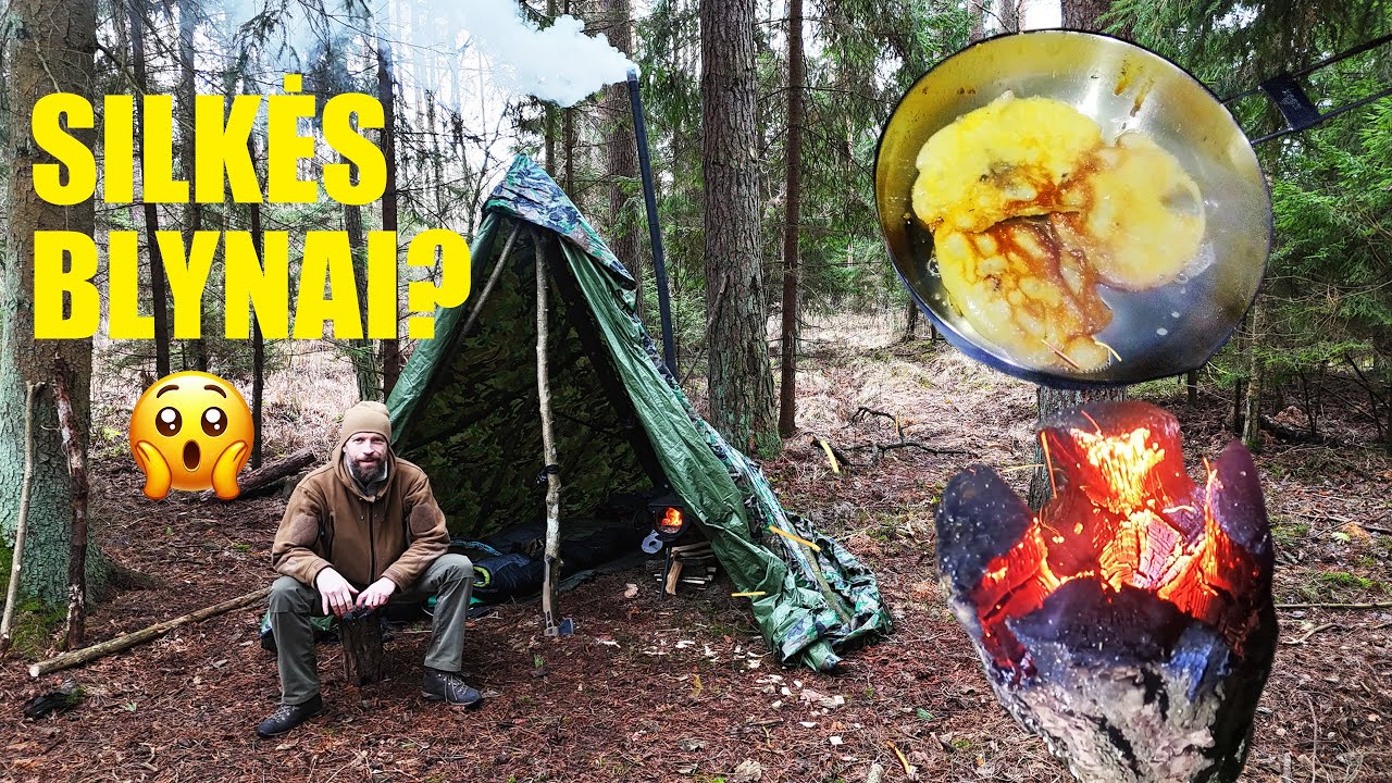 Naujas ŠALAŠAS ir SILKĖS BLYNAI ant ŠVEDIŠKOS ŽVAKĖS