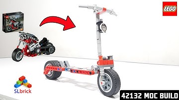 Lego Technic 42132 Electric Scooter | ilyabuilder724 MOC Build | SLbrick | Speedbuild
