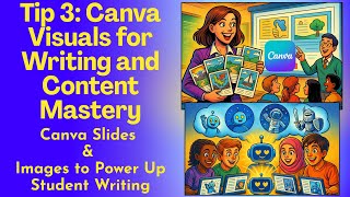 Tip 3 Canva AI Visuals & Slides to Improve Writing, Content Mastery, Literacy & Descriptive Language