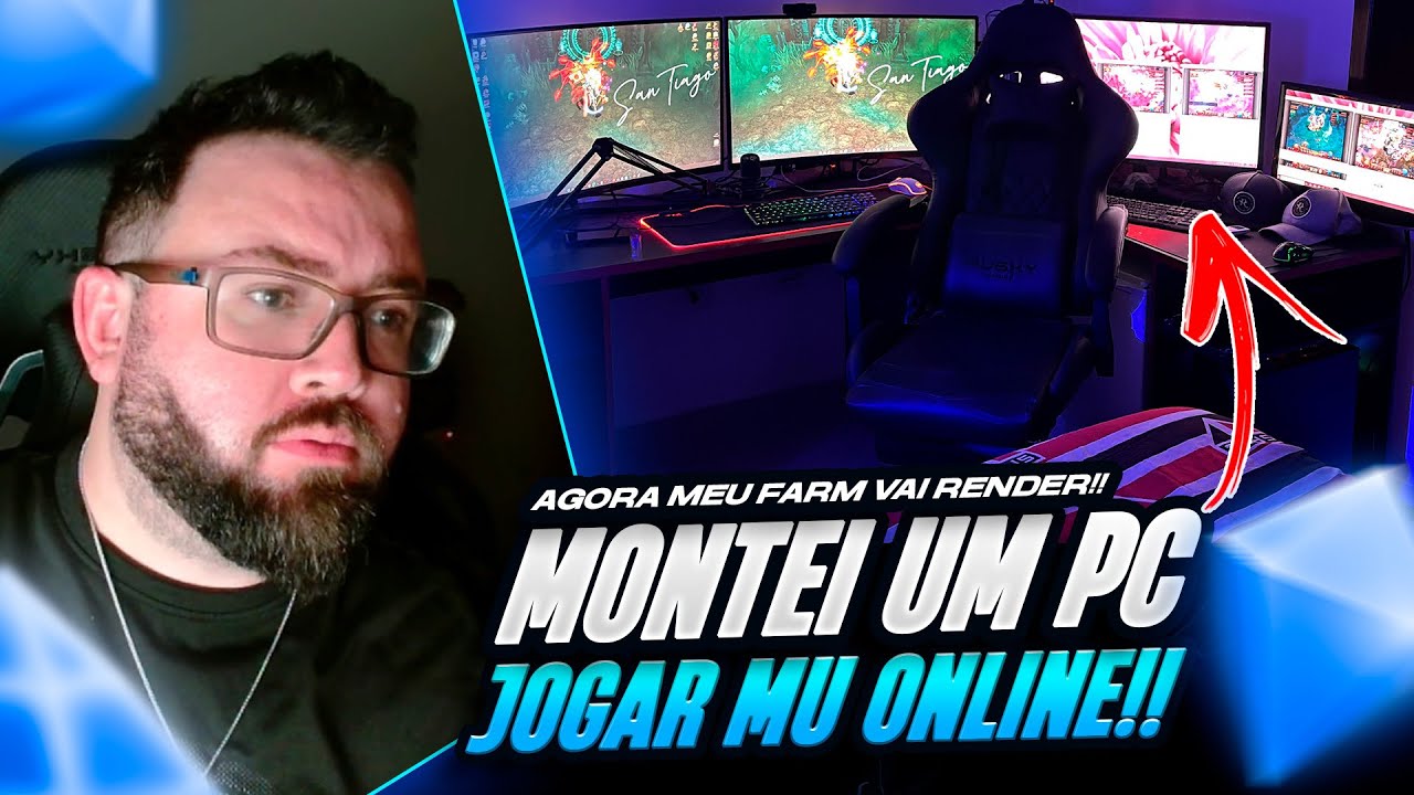 🔥 Montei um PC que loga mais de 50 contas no Mu Online com 2700 reais?  Ficou INSANO!!