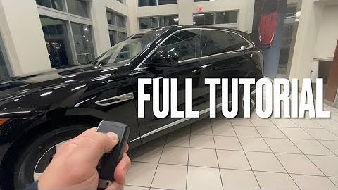 Jaguar F Pace Tutorial #FPace #FPaceTutorial #2021FPace #PiviPro #PiviProTutorial #Jaguar #2021FPace
