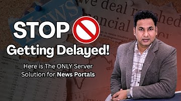 STOP Getting Delayed! 🚫 The ONLY Server Solution for News Portals (Get Indexed INSTANTLY!)