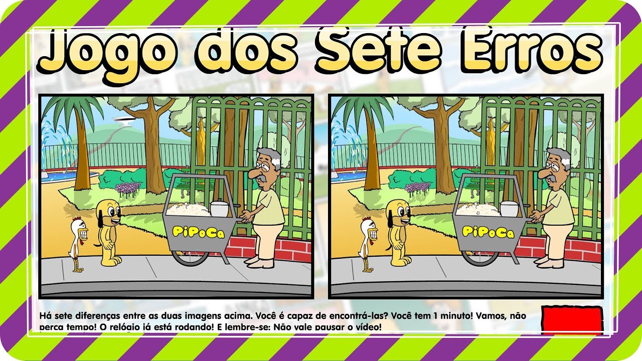 Jogo Sete Erros - Canção Nova Kids