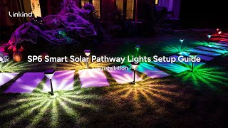 How to | Installation and Set up Guide - Linkind SP6 Smart Solar Pathway Light