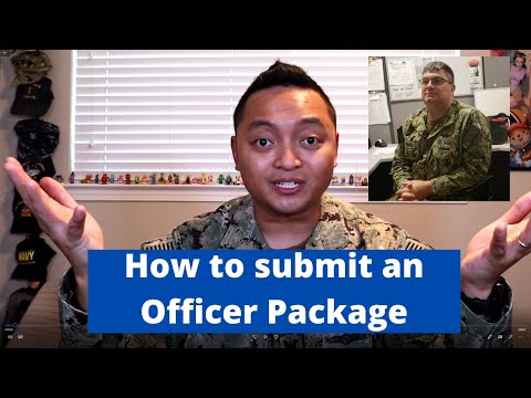 How to submit an Officer Package