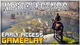 WEST LEGENDS: Guns & Horses Gameplay - Early Access Beta - Western RPG Adventure - Android/iOS screenshot 5