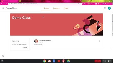 Google Classroom for Students - Turning In Assignments (Chromebook)