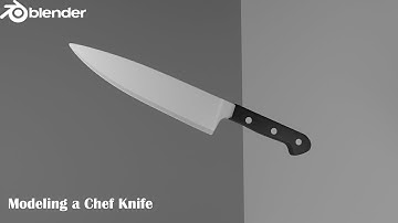 Mastering the Art of 3D Modeling │ Create a Chef Knife in Blender