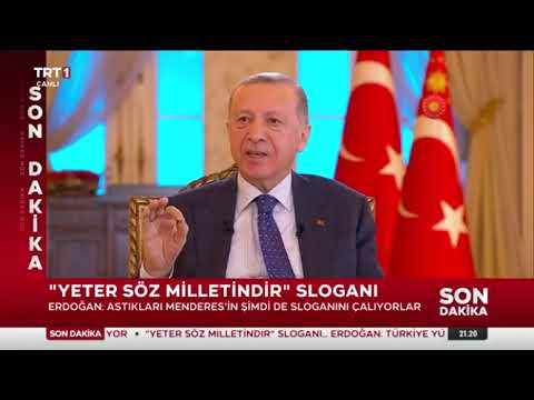 Cumhurbaşkanı Erdoğan, TRT Ortak Yayınına Katıldı