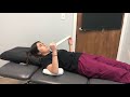 Active Assisted Shoulder External Rotation with Wand