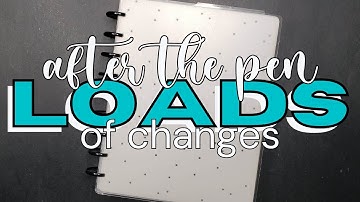 JANUARY FLIP THROUGH | HAPPY PLANNER AFTER THE PEN | FRANKENPLANNER