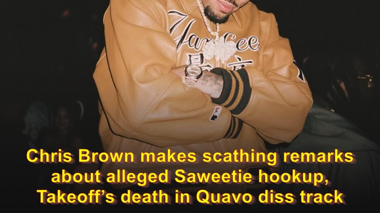 Chris Brown makes scathing remarks about alleged Saweetie ...