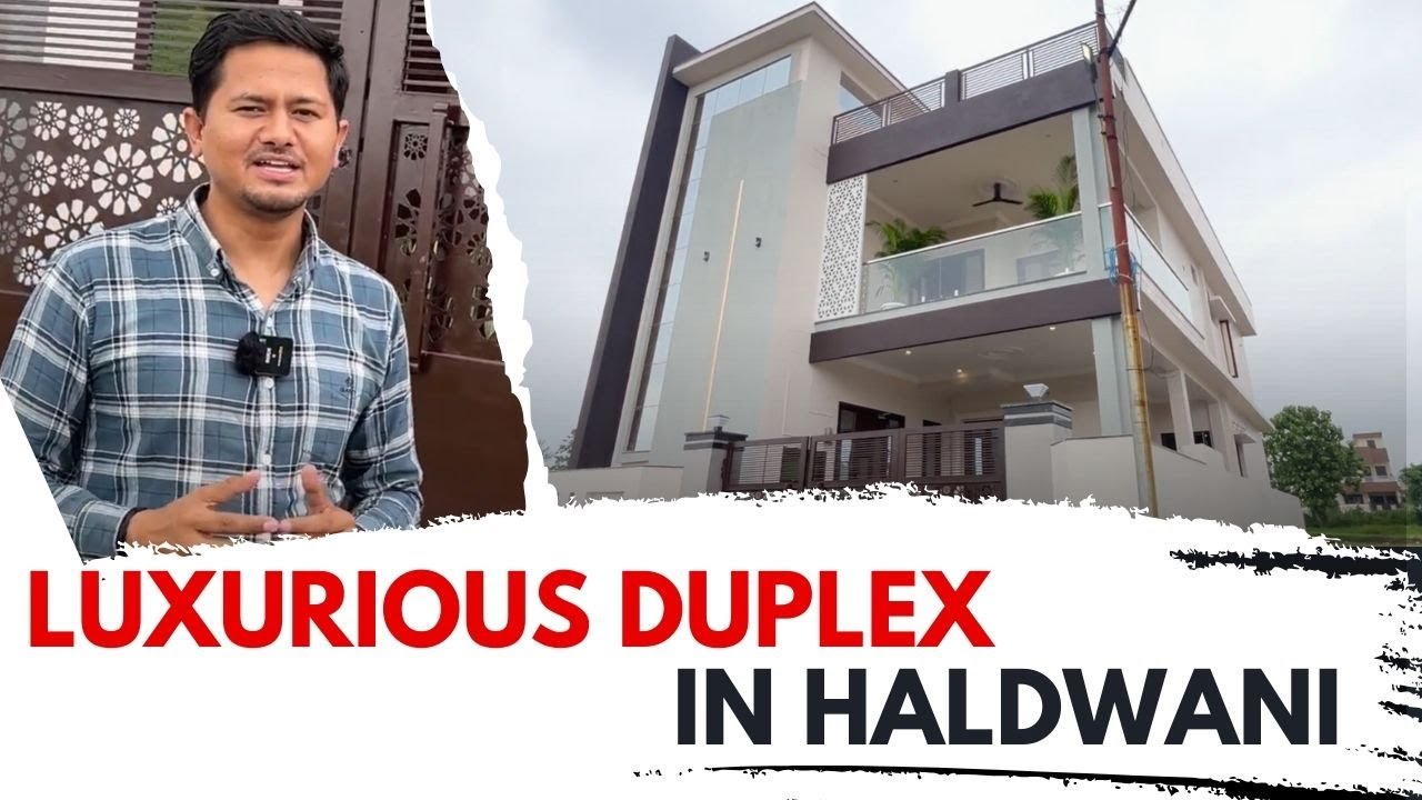 हल्द्वानी में बना एक आलीशान duplex house ॥ Luxurious Home Tour in Haldwani, Nainital॥  RT Realtors
