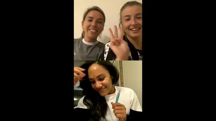 Alex Scott & Leah Williamson (w/ Jordan Nobbs) Ins...